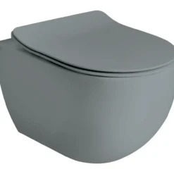 Lavabo glomp rimless vegghengt toalett matt grå