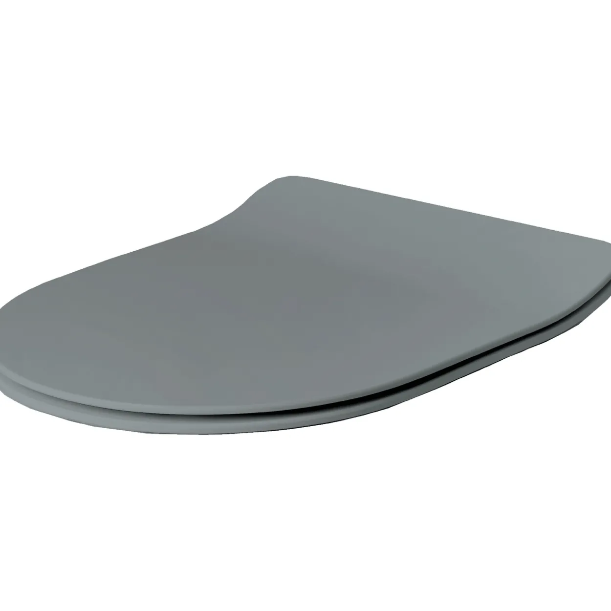 Lavabo glomp slim toalettsete m/soft close matt grå