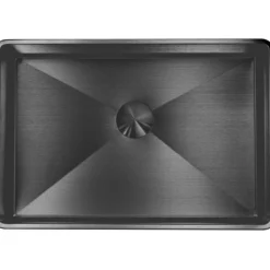 Lavabo high servant m/bunnventil pvd shadow