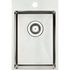 Lavabo kubus 280 soft kjøkkenvask rustfritt stål