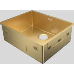 Lavabo kubus 500 soft kjøkkenvask pvd sand
