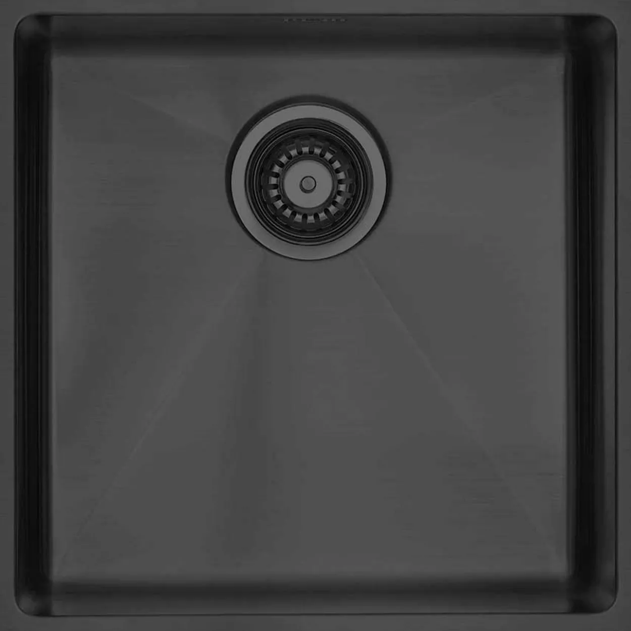 Lavabo kubus 400 soft kjøkkenvask pvd shadow