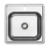 Lavabo la410 kjøkkenvask 410x355 mm rustfritt stål