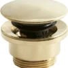 Lavabo luna universal pop-up bunnventil massiv messing