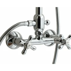 Lavabo retro komplett to-greps dusjsett krom