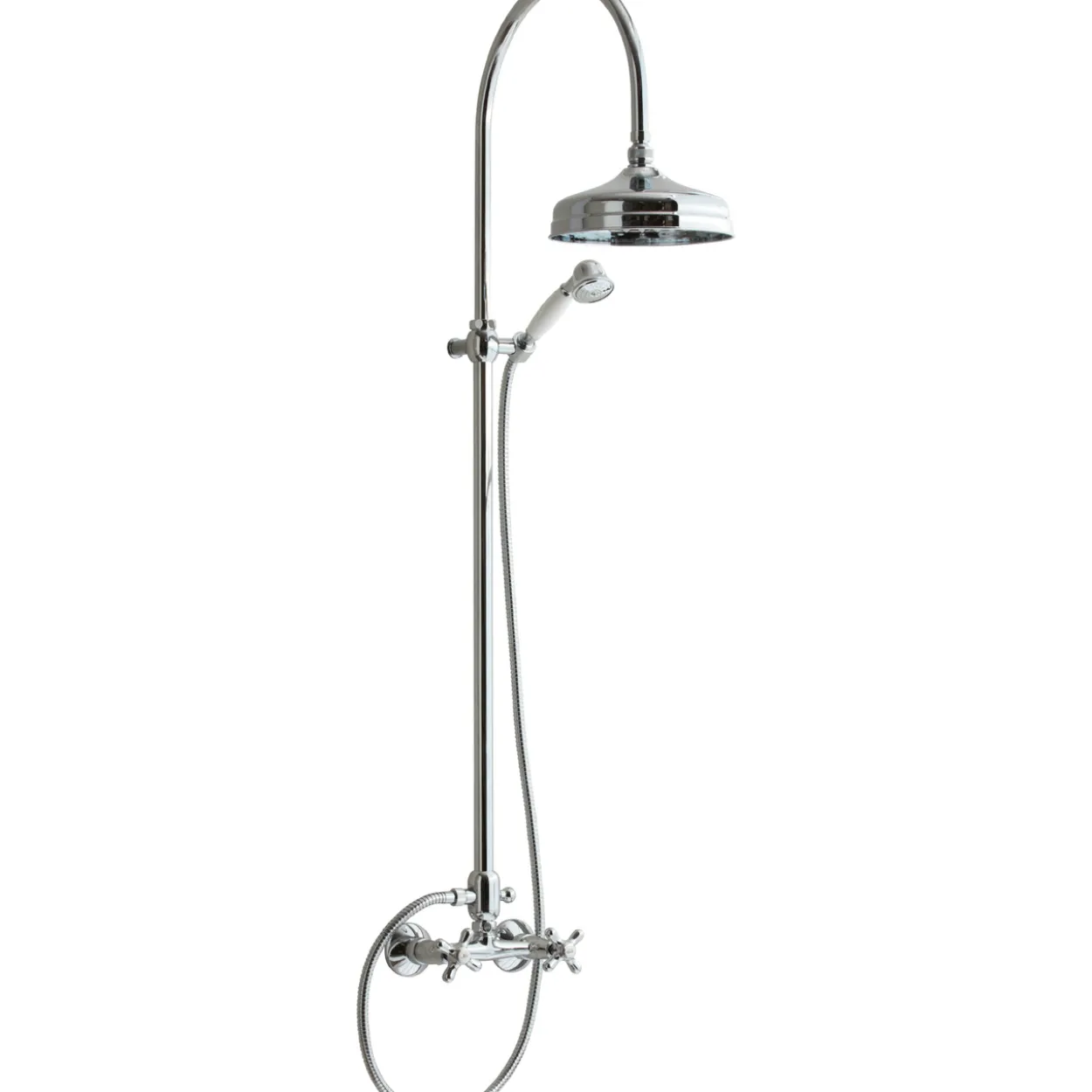 Lavabo retro komplett to-greps dusjsett krom