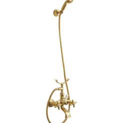 Lavabo retro to-greps badekararmatur massiv messing