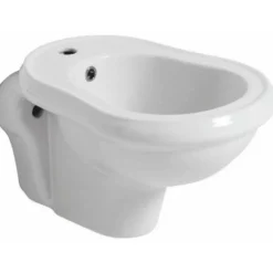 Lavabo retro vegghengt bidét hvit