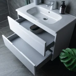 Lind bellevue 60 hvit servantskap