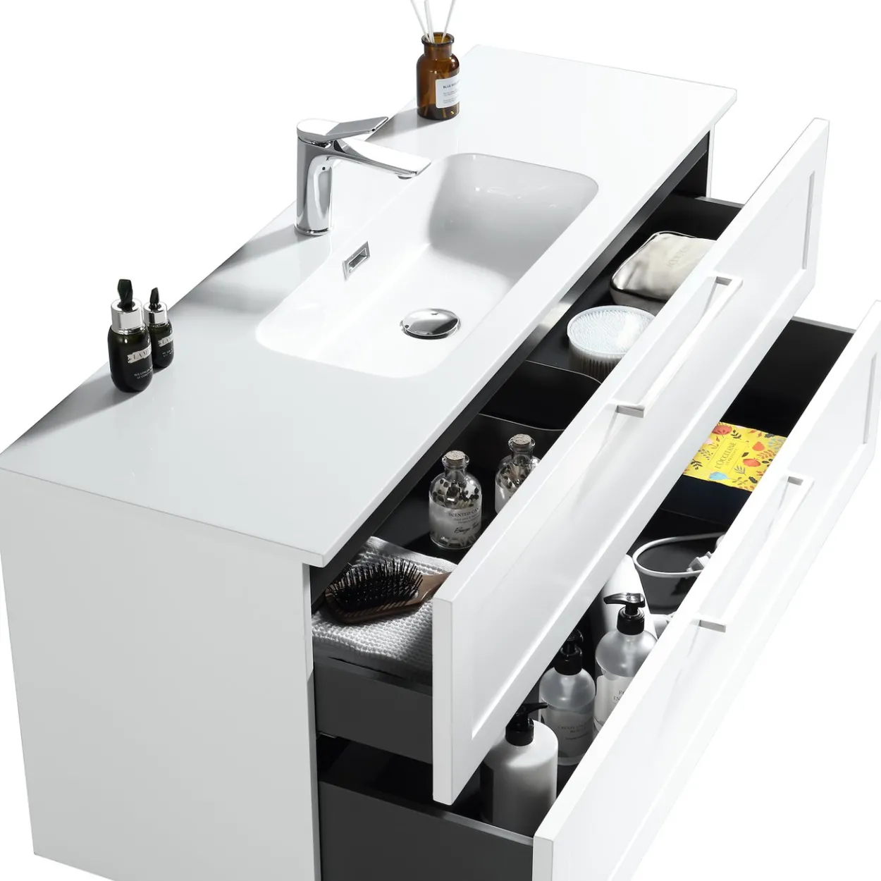 Lind comfort 100 baderomsmøbel hvit