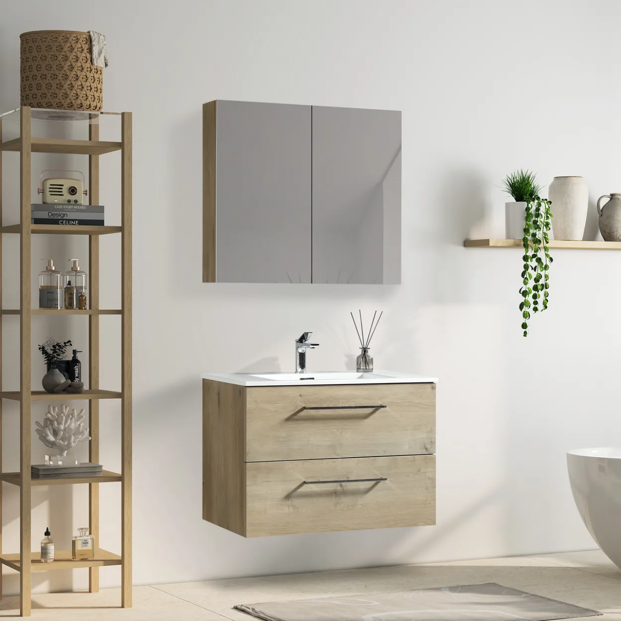 Lind continental 80 speilskap