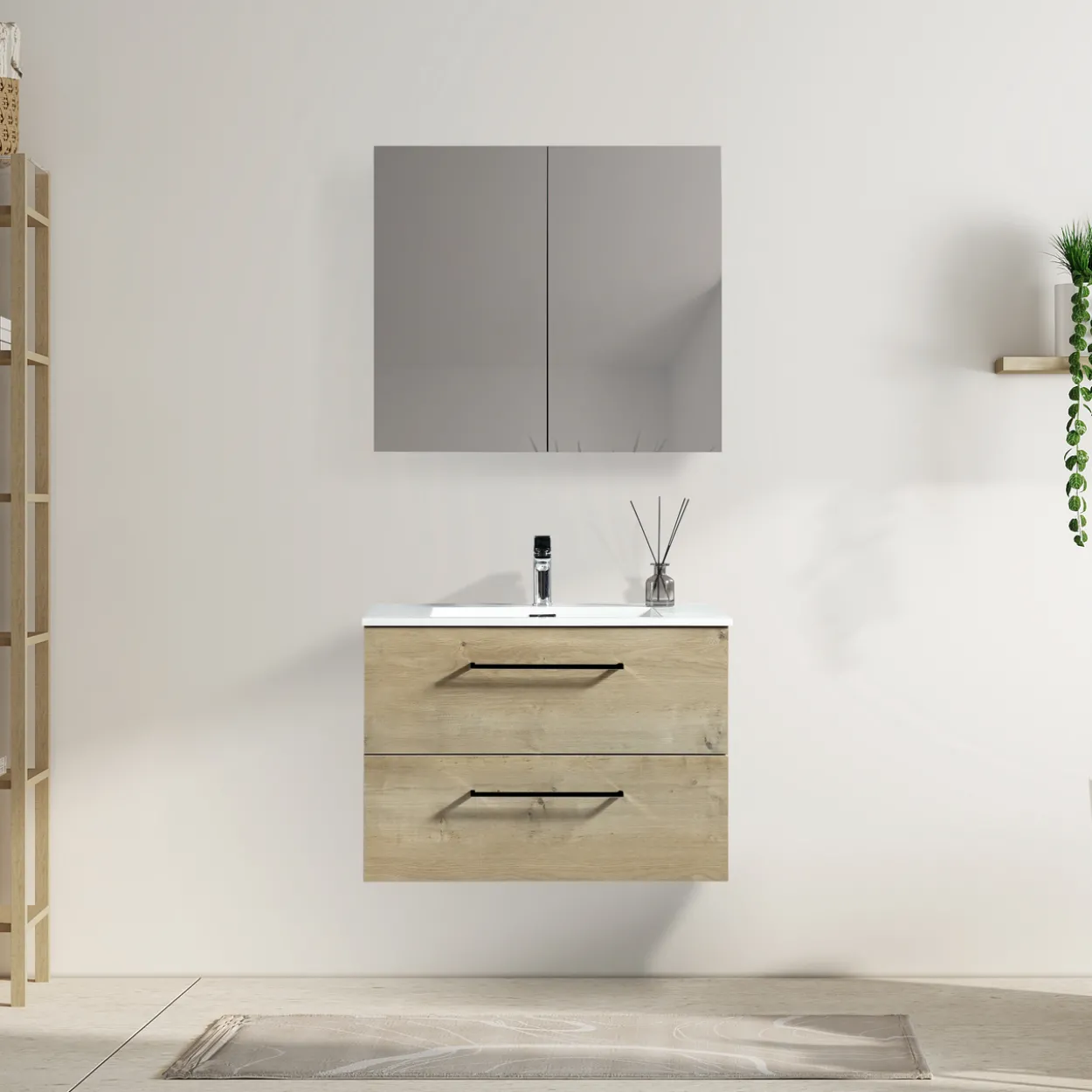 Lind continental 80 speilskap