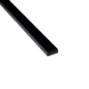 Lind gulvlist folie sort til spiler 12x40x2390mm