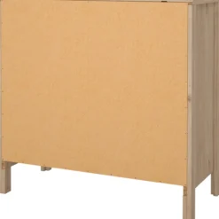 Lind leona kommode eik 3 skuffer 80x38x82