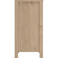 Lind leona kommode eik 3 skuffer 80x38x82