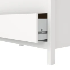 Lind leona kommode hvit 3 skuffer 80x38x82