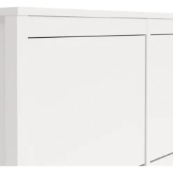 Lind leona skoskap hvit 4 dører 103x25x103