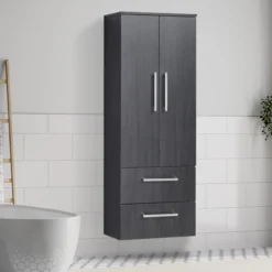 Lind luxury høyskap dobbel sort