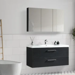 Lind luxury 120 sort enkel servantskap