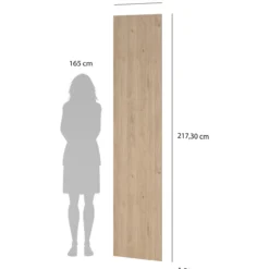 Lind nest dør eik 50x220