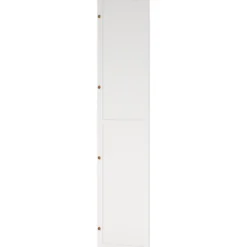 Lind nest dør hvit m/ramme 50x220