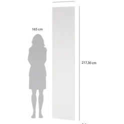 Lind nest dør hvit 50x220