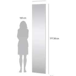 Lind nest dør speil 50x220