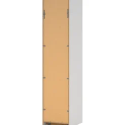 Lind nest garderobeskap 50x220x60cm hvit uten dør