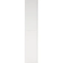 Lind nest garderobeskap 150x220x60cm hvit med ramme