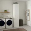 Lind nest garderobeskap 50x220x60cm hvit