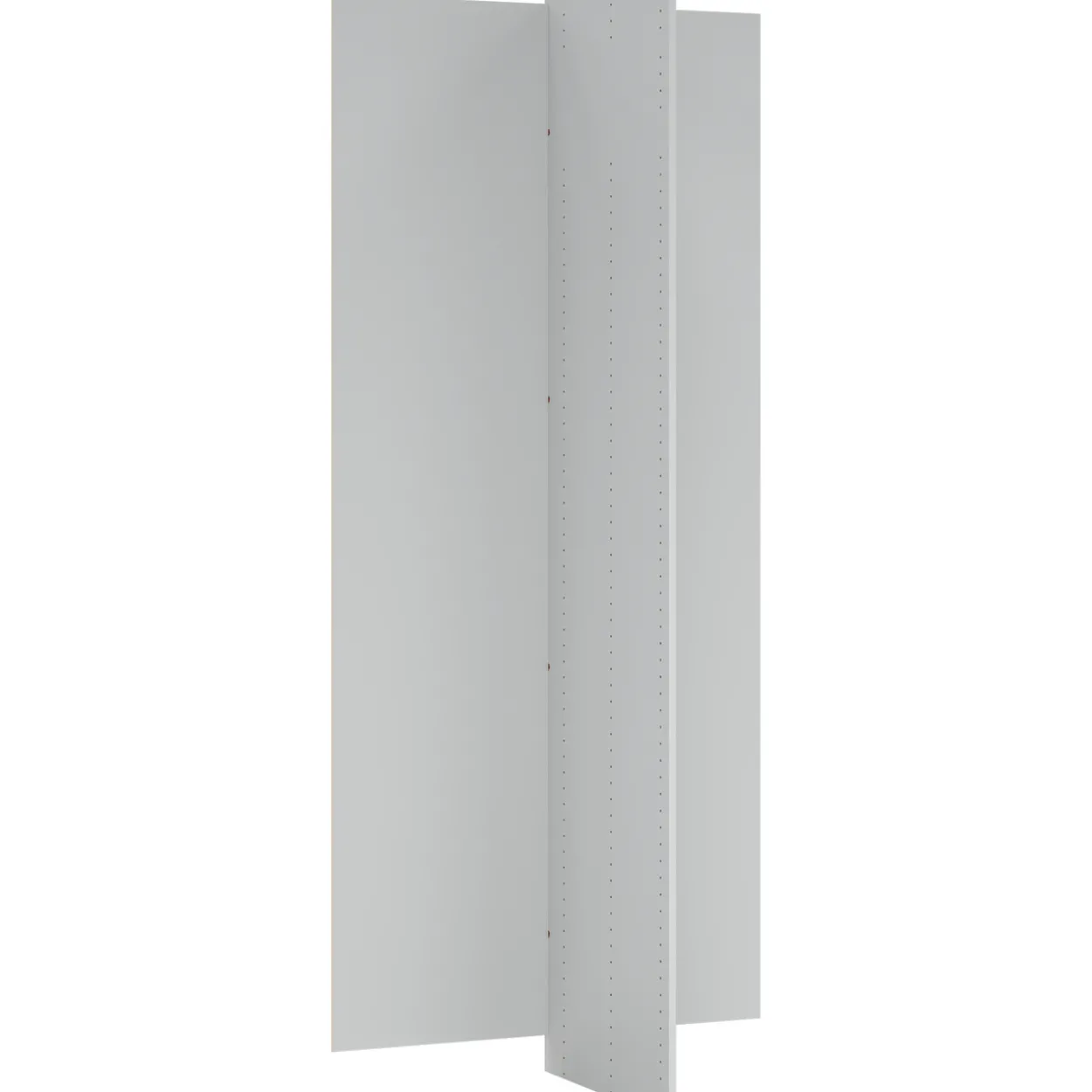 Lind nest garderobeskap 100x220x60cm hvit