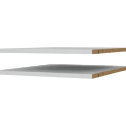 Lind nest hylle lys grå 2x50
