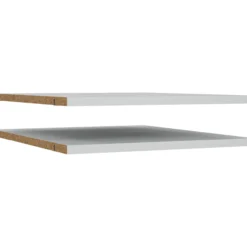 Lind nest hylle lys grå 2x50