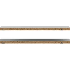 Lind nest hylle lys grå 2x50
