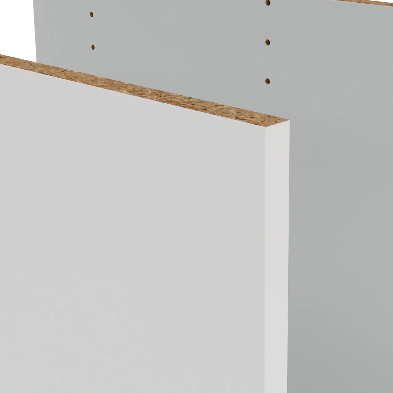 Lind nest sider hvit 2stk