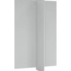 Lind nest skillevegg/bakplate lys grå 75/75