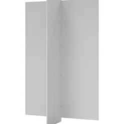 Lind nest skillevegg/bakplate lys grå 75/75