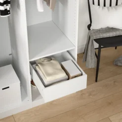 Lind nest skuff m/softclose lys grå 50