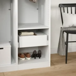 Lind nest skuff m/softclose lys grå 50