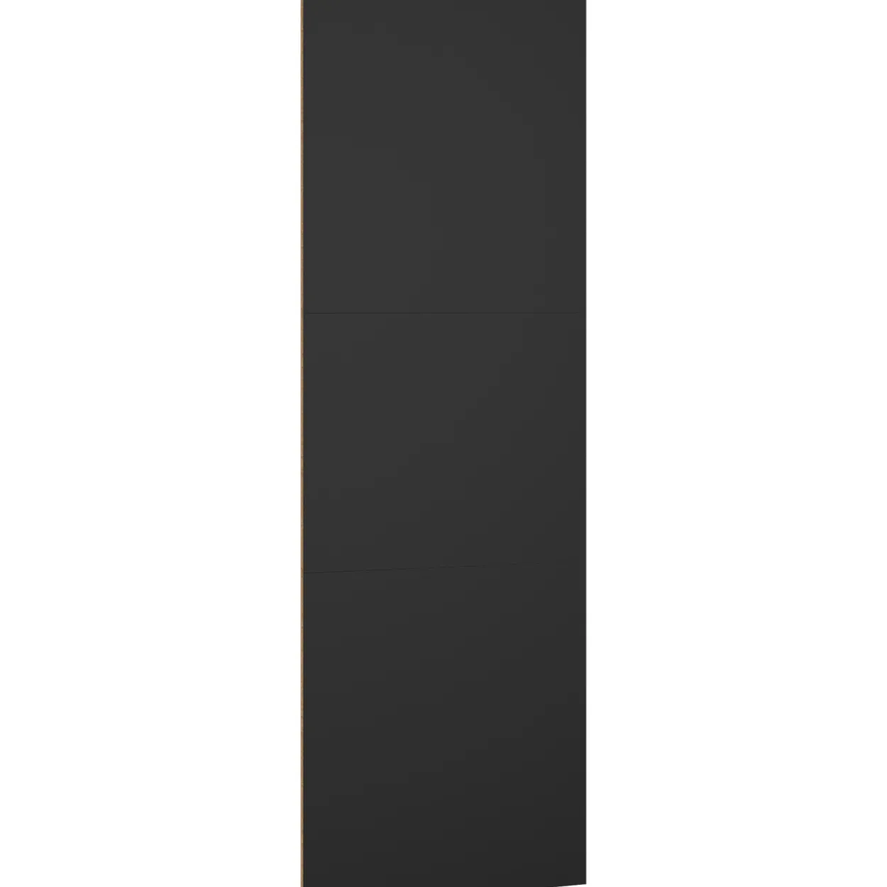 Lind nest skyvedørsgarderobe 150x220x67cm sort
