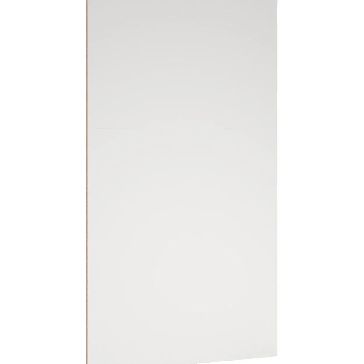 Lind nest skyvedørsgarderobe 250x220x67cm hvit med speil
