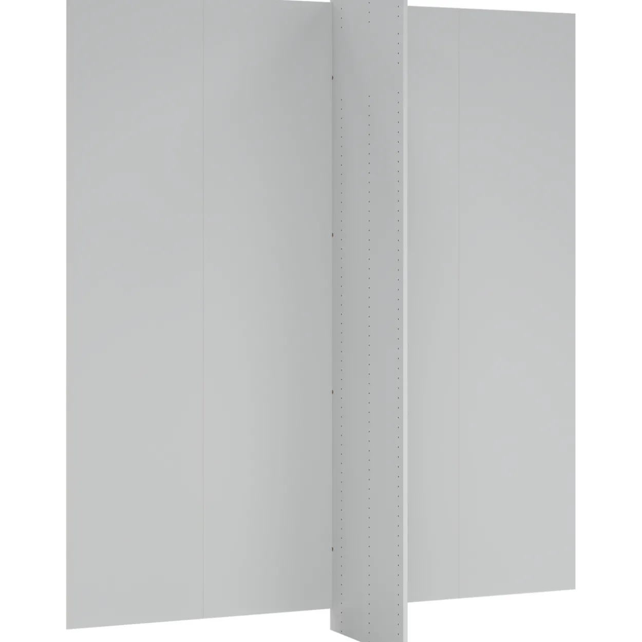 Lind nest skyvedørsgarderobe 200x220x67cm sort med speil