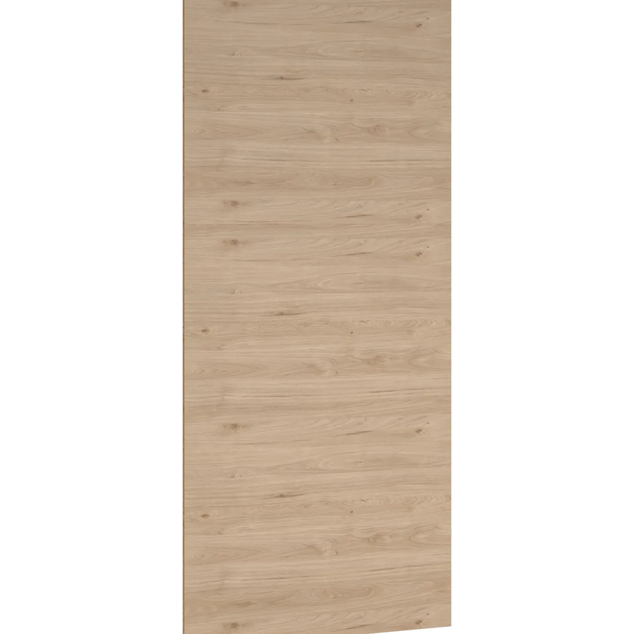 Lind nest skyvedørsgarderobe 200x220x67cm eik med speil