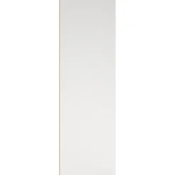 Lind nest skyvedørsgarderobe 150x220x67cm hvit med speil