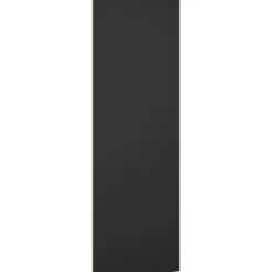 Lind nest skyvedørsgarderobe 150x220x67cm sort med speil