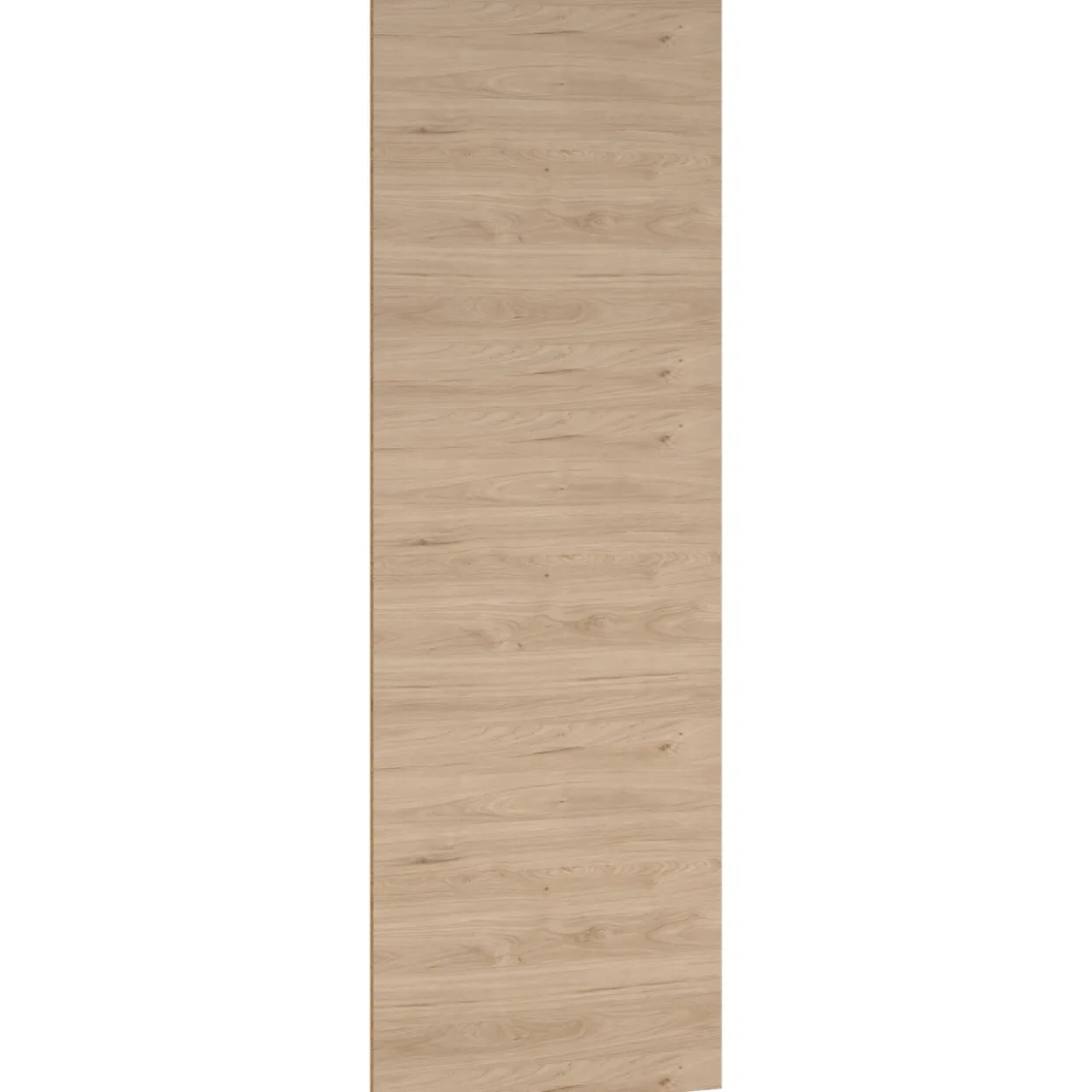 Lind nest skyvedørsgarderobe 150x220x67cm eik med speil