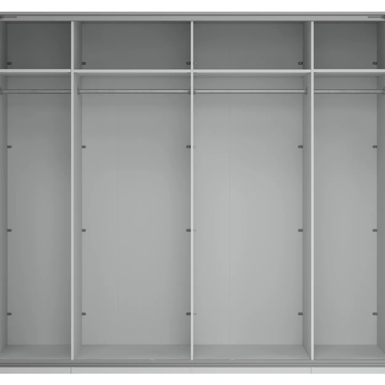 Lind nest skyvedørsgarderobe 250x220x67cm eik