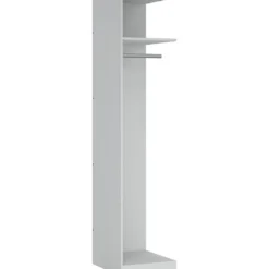 Lind nest skyvedørsgarderobe 250x220x67cm eik med speil