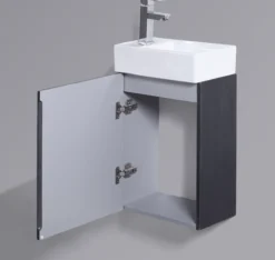 Lind sharp 40 baderomsmøbel sort