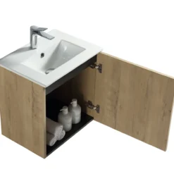 Lind square 50 baderomsmøbel eik